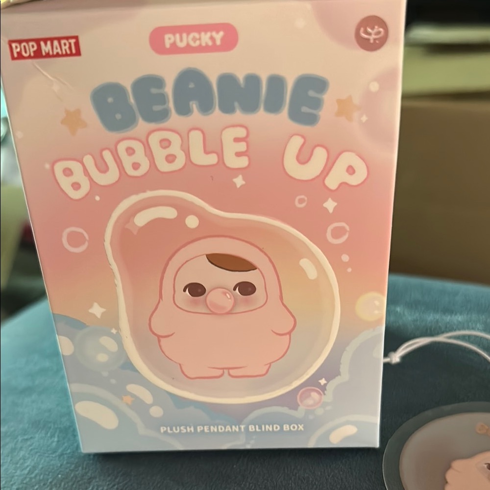 Pop Mart Pucky Beanie Bubble Up Plush Pendant